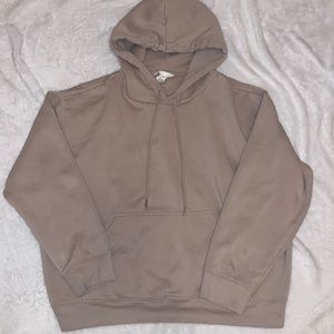 H&M tan unisex hoodie
